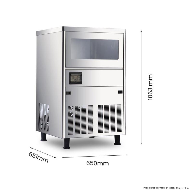 Blizzard SN-80C - Crescent Ice Maker 95kg/24hr - image 2