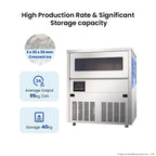 Blizzard SN-80C - Crescent Ice Maker 95kg/24hr - image 4