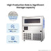 Blizzard SN-80C - Crescent Ice Maker 95kg/24hr - image 4