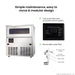 Blizzard SN-80C - Crescent Ice Maker 95kg/24hr - image 6
