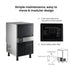 Blizzard SN-120P - Underbench Ice Maker 55kg/24hr - image 5