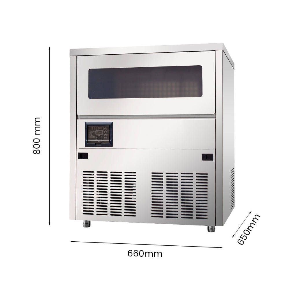 Blizzard SN-81B - Underbench Ice Maker 80kg/24hr - image 2