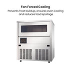 Blizzard SN-81B - Underbench Ice Maker 80kg/24hr - image 5