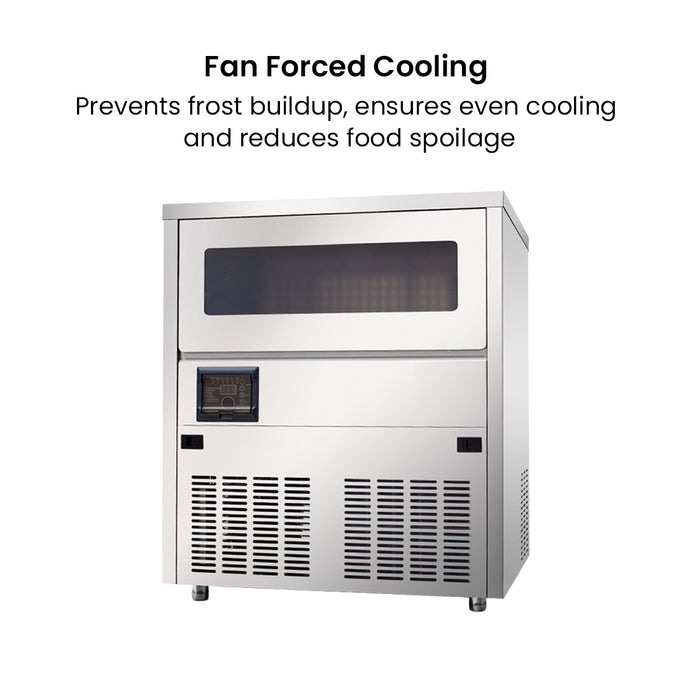 Blizzard SN-81B - Underbench Ice Maker 80kg/24hr - image 5