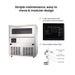 Blizzard SN-81B - Underbench Ice Maker 80kg/24hr - image 6