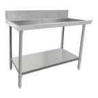 Mixrite WST6060 - Stainless Steel Dishwasher Outlet Bench 600 x 600mm