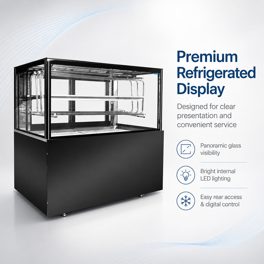 Bonvue FED SSD090-2XB - 900mm Static Cooling Sushi Display Fridge - image 4