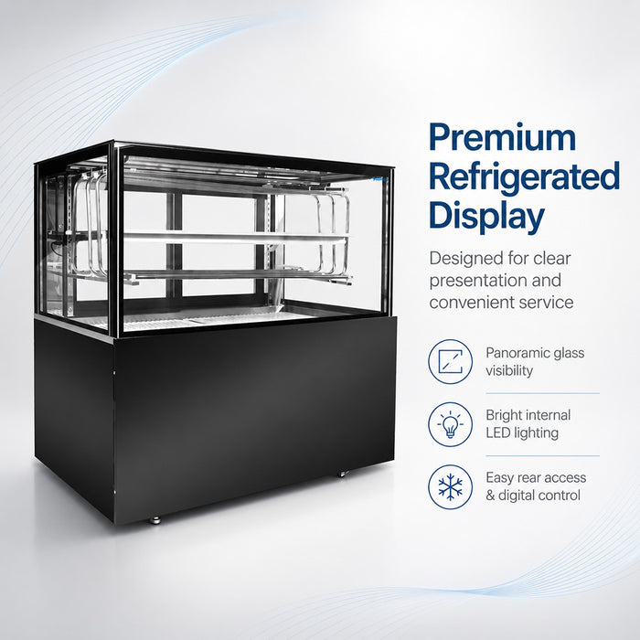 Bonvue FED SSD090-2XB - 900mm Static Cooling Sushi Display Fridge - image 4