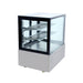 Bonvue FED SSU90-2XB - 900mm Black Trim Square Glass Cake Display - image 2