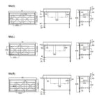 Mixrite SS2724 - Stainless Steel Double Sink Bench 2400 x 700mm