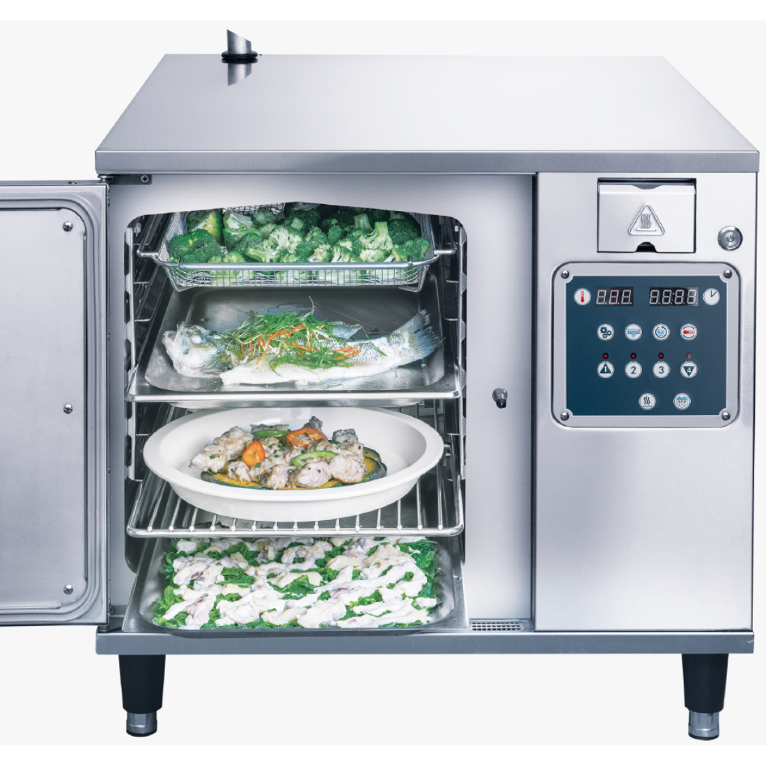 Benchstar NP-4SL - Electric Super Steamer, Tall Chamber, 6.4kW 3 Phase - image 3