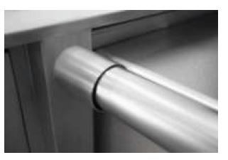 Simco WSS17120 - Dishwasher Inlet Bench with Single Sink 1200 x 700mm - image 4