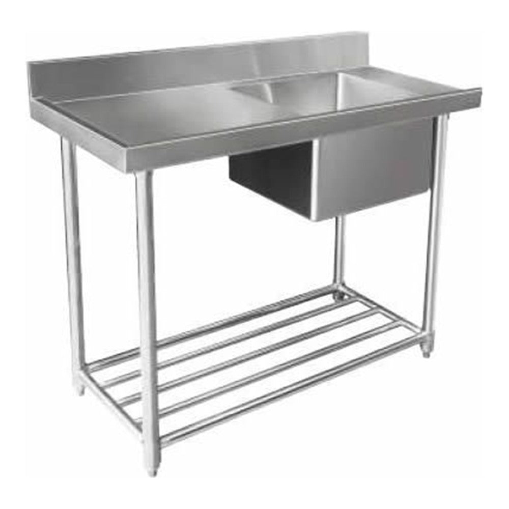 Mixrite WSS16120 - Dishwasher Inlet Bench with Single Sink 1200 x 600mm
