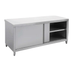Modular Systems STHT-1500-H - Stainless Steel Pass-Through Workbench Cabinet, Doors Both Sides 1500 x 700mm