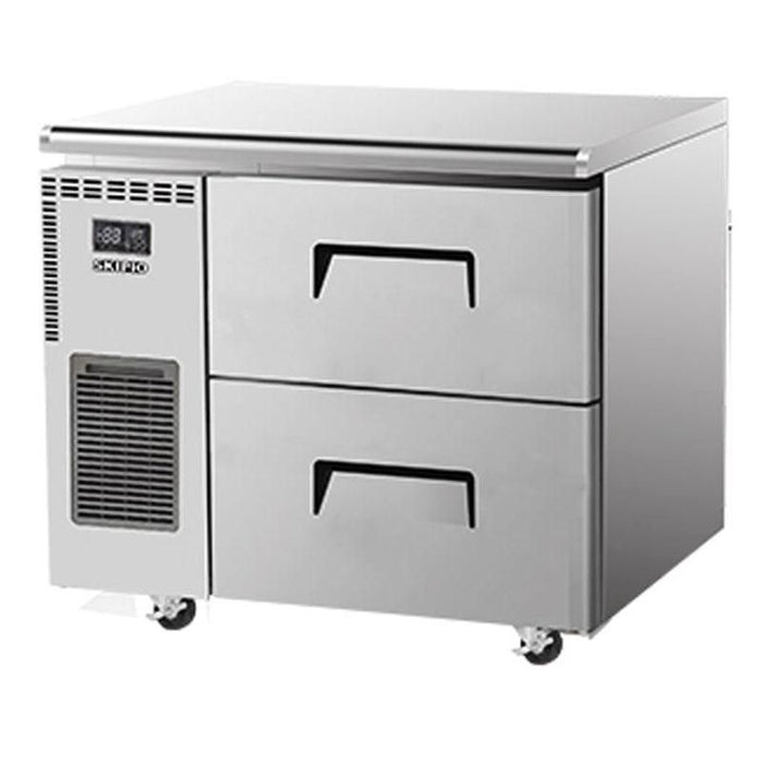 Skipio SUR9-2D-2 - 2 Drawer Undercounter Fridge - 900mm