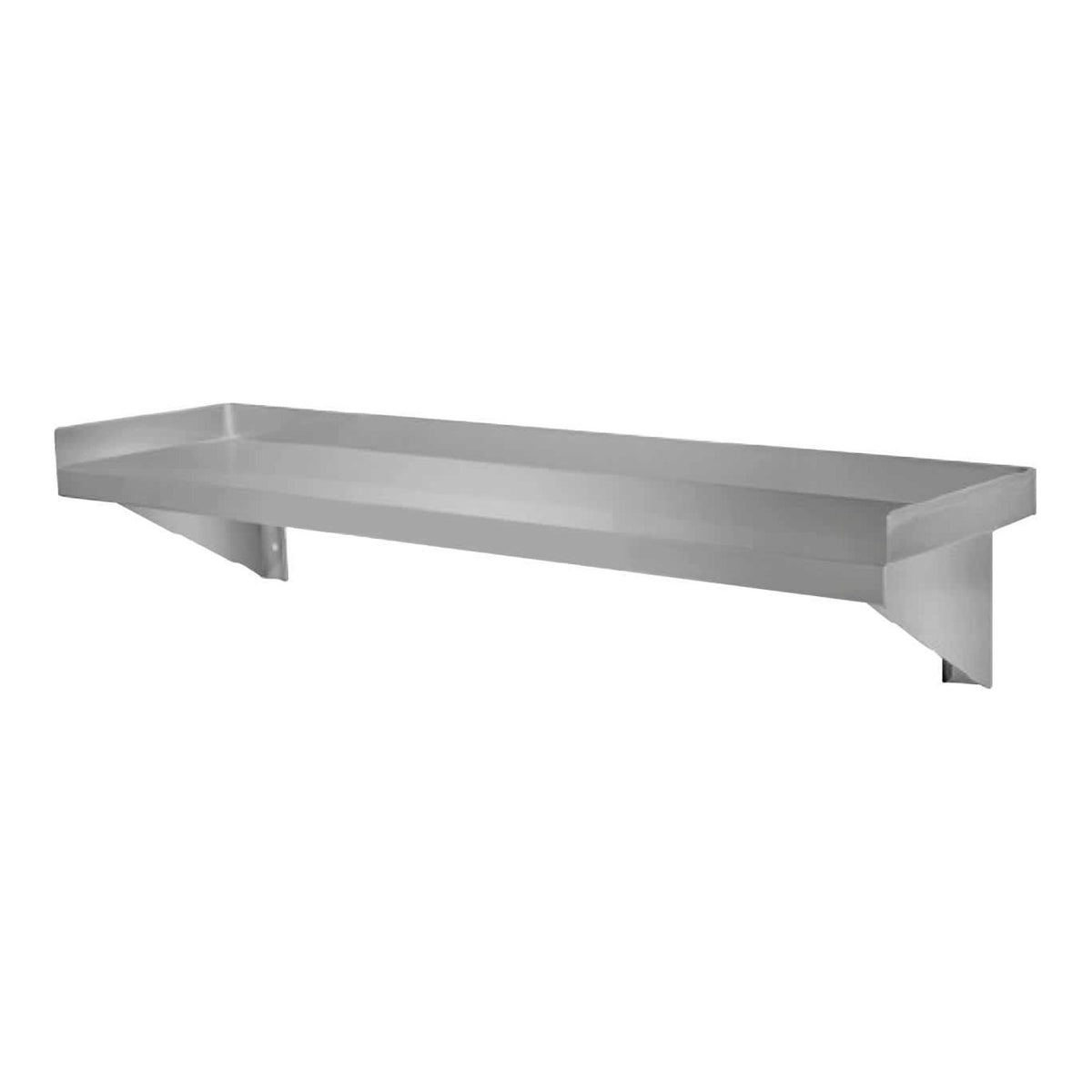Mixrite SWS15 - Stainless Steel Solid Wall Shelf 1500 x 300mm