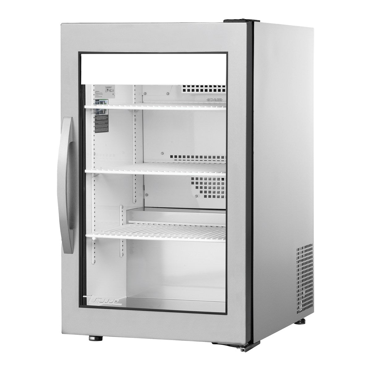 True GDM-06-34-HC - Countertop Glass Door Display Fridge 519mm 135L