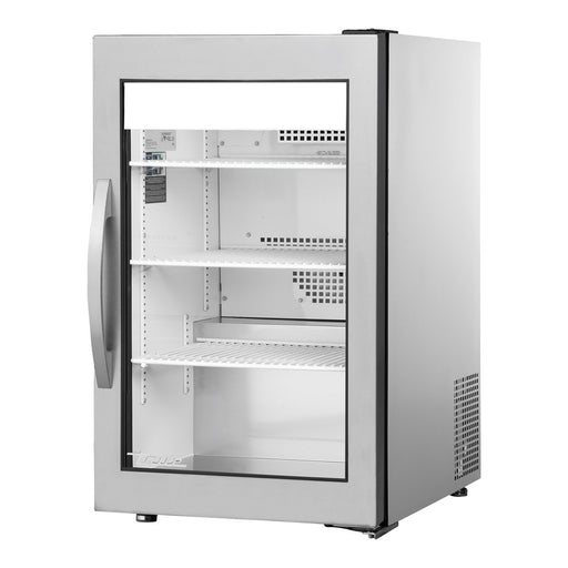 True GDM-06-34-HC - Countertop Glass Door Display Fridge 519mm 135L
