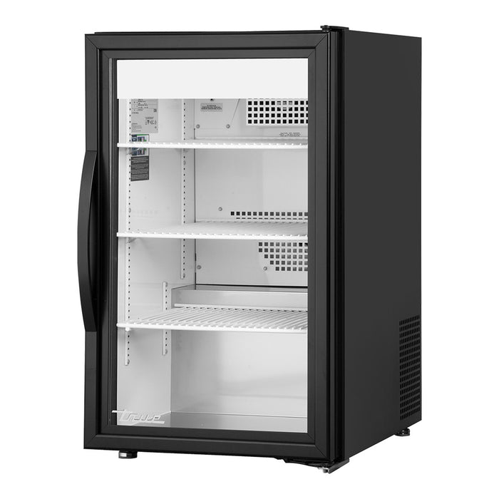 True GDM-06-34-HC - Countertop Glass Door Display Fridge 519mm 135L