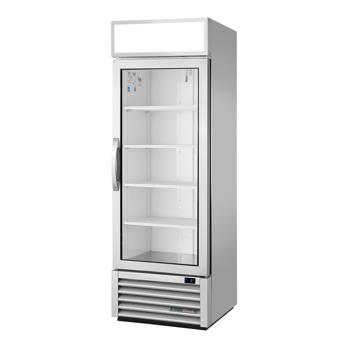 True GDM-19T-HC - 1 Glass Door Upright Display Fridge 686mm 350L