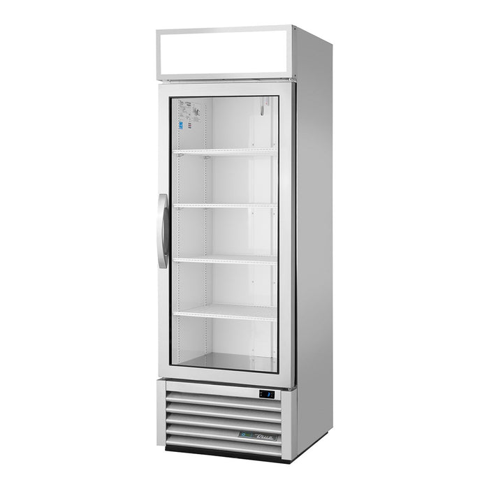 True GDM-19T-HC - 1 Glass Door Upright Display Fridge 686mm 350L