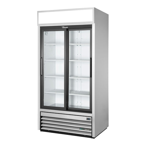 True GDM-33-HC-LD - 2 Sliding Glass Door Upright Display Fridge 1004mm 636L