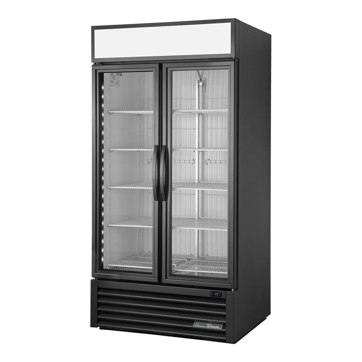 True GDM-35F-HC - 2 Glass Door Upright Display Freezer 1004mm 636L