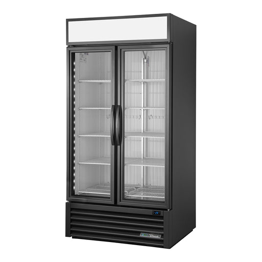 True GDM-35F-HC - 2 Glass Door Upright Display Freezer 1004mm 636L