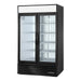 True GDM-43F-HC - 2 Glass Door Upright Display Freezer 1197mm 756L