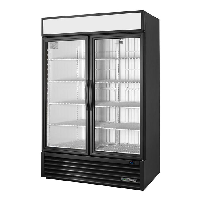 True GDM-49F-HC - 2 Glass Door Upright Display Freezer 1375mm 914L