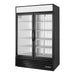 True GDM-49F-HC - 2 Glass Door Upright Display Freezer 1375mm 914L