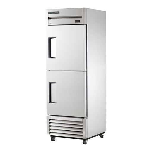 True T-23-2-HC - 2 Half Door Upright Fridge 686mm 438L