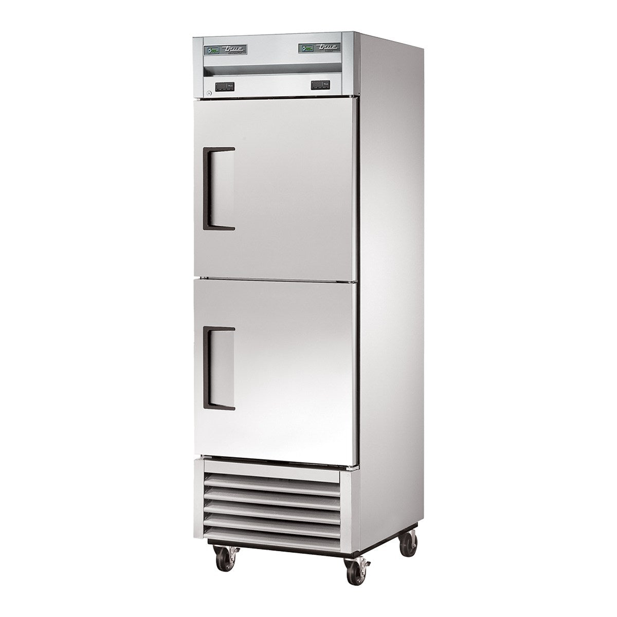 True T-23DT-HC - 2 Half Door Upright Dual Temp Fridge Freezer 686mm 356L