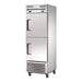 True T-23DT-HC - 2 Half Door Upright Dual Temp Fridge Freezer 686mm 356L