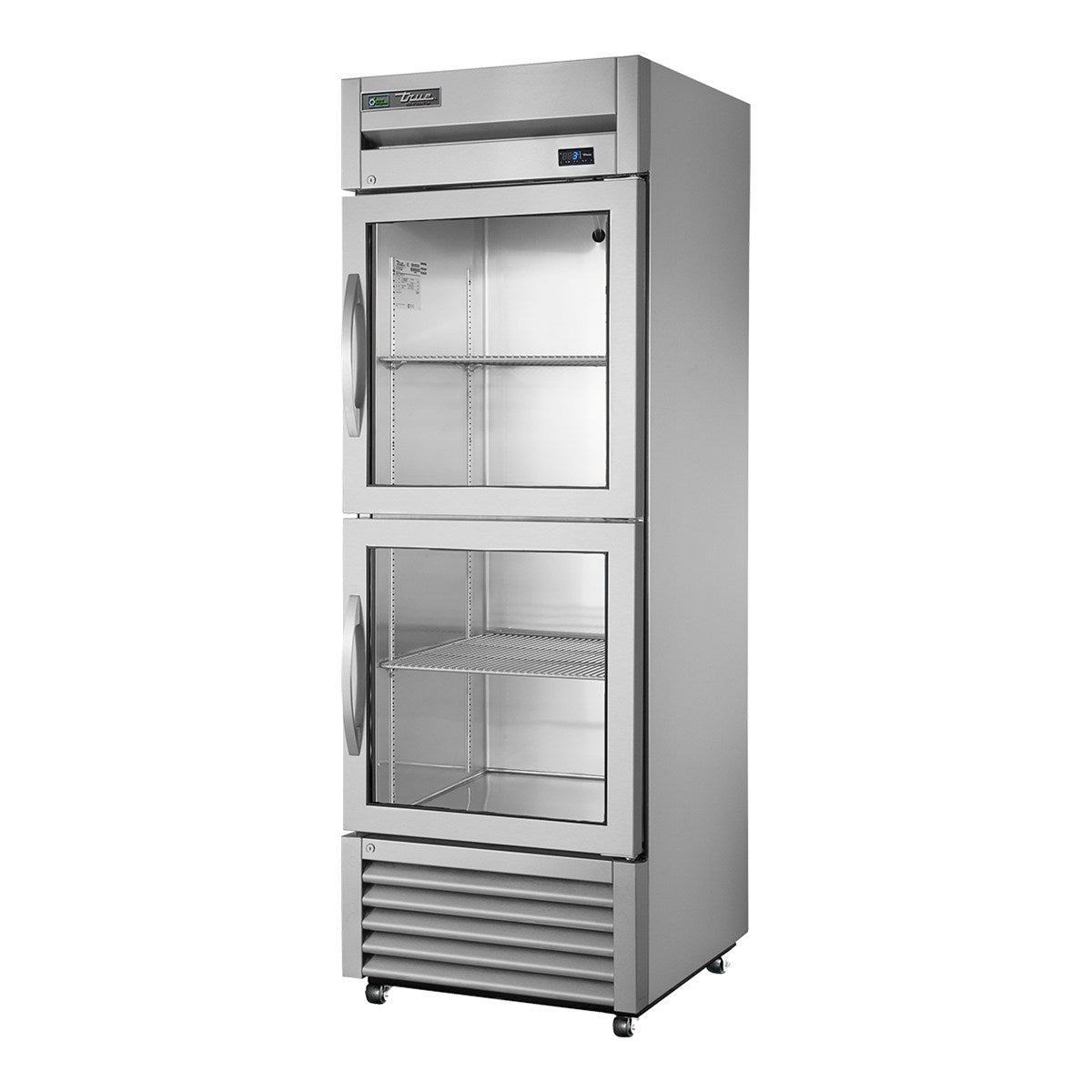 True T-23G-2-HC - 2 Half Glass Door Upright Fridge 686mm 438L
