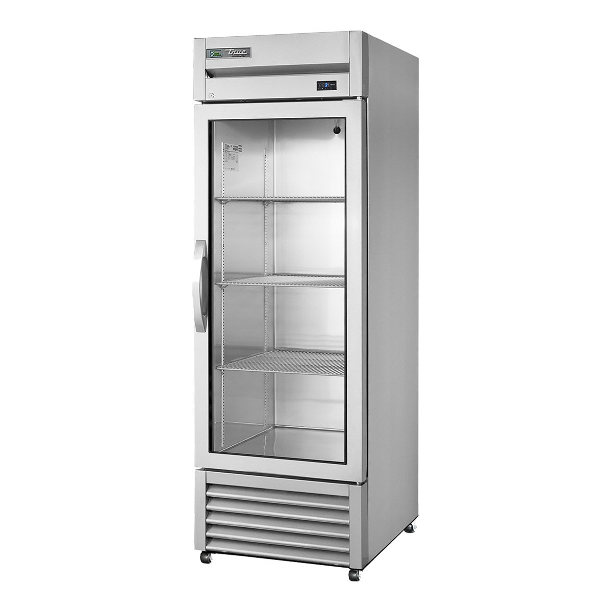 True T-23G-HC - 1 Glass Door Upright Fridge 686mm 438L
