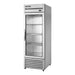 True T-23G-HC - 1 Glass Door Upright Fridge 686mm 438L