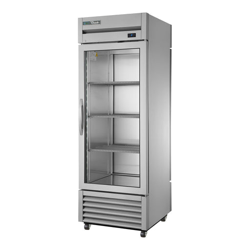 True T-23G-PT-HC - Pass-Through Upright Fridge, Glass Front Door, Solid Rear Door 686mm 438L