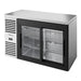 True TBR52-RISZ1 - 2 Door Back Bar Fridge 1321mm 480L