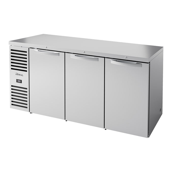 True TBR72-RISZ1 - 3 Door Back Bar Fridge 1829mm 660L
