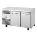 True TCF1/2-CL-SS-DL-DR - 1/1 GN 2 Section Counter Freezer 1411mm 167L