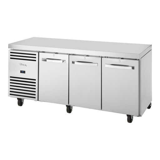 True TCR1/3-CL-SS-DL-DR-DR - 1/1 GN 3 Section Counter Fridge 1865mm 249L