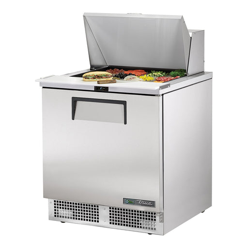True TFP-32-12M-HC - 12 x 1/6 Pan Mega Top Salad Prep Fridge, 1 Door 816mm