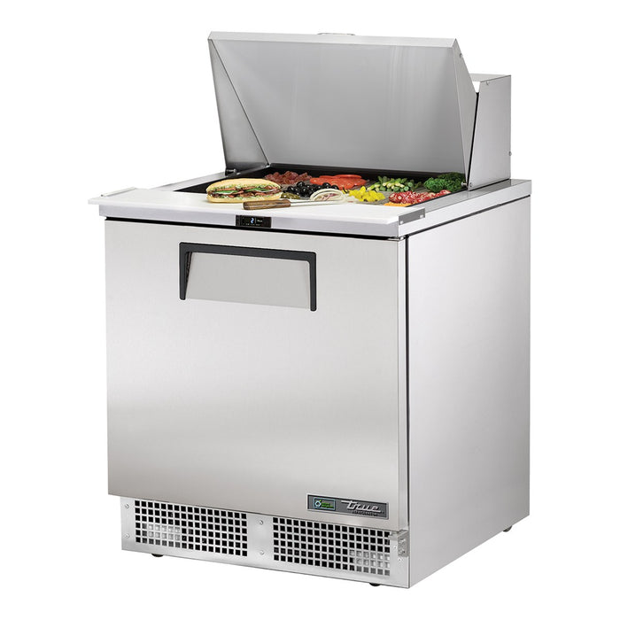 True TFP-32-12M-HC - 12 x 1/6 Pan Mega Top Salad Prep Fridge, 1 Door 816mm