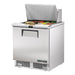 True TFP-32-12M-HC - 12 x 1/6 Pan Mega Top Salad Prep Fridge, 1 Door 816mm