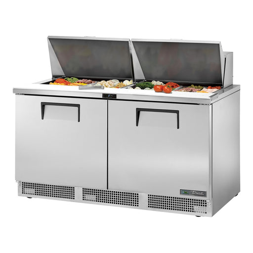 True TFP-64-24M-HC - 24 x 1/6 Pan Mega Top Salad Prep Fridge, 2 Door 1629mm