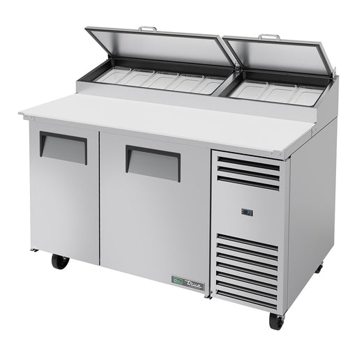 True TPP-AT-60-HC - 8 x 1/3 Pan Pizza Prep Fridge, 2 Door 1531mm