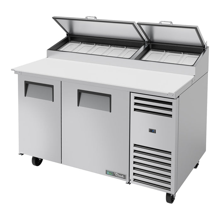 True TPP-AT-60-HC - 8 x 1/3 Pan Pizza Prep Fridge, 2 Door 1531mm