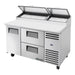 True TPP-AT-60D-2-HC - 8 x 1/3 Pan Pizza Prep Fridge, 2 Drawer + 1 Door 1531mm