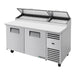 True TPP-AT-67-HC - 9 x 1/3 Pan Pizza Prep Fridge, 2 Door 1709mm